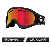 Gogle DRAGON DX '21 black red ionized