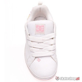 DC Court Graffik SN white/pink youth's shoes