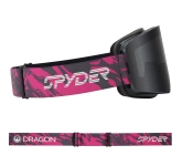 DRAGON R1 OTG Watermelon Spyder Collab Dark Smoke +  Light Rose gogles