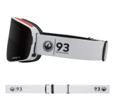 DRAGON NFX2 30 Years Midnight + Yellow Red Ion snow goggles