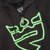 EMPIRE Kingdom (black/green) zip hoodie