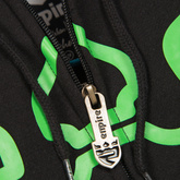 EMPIRE Kingdom (black/green) zip hoodie