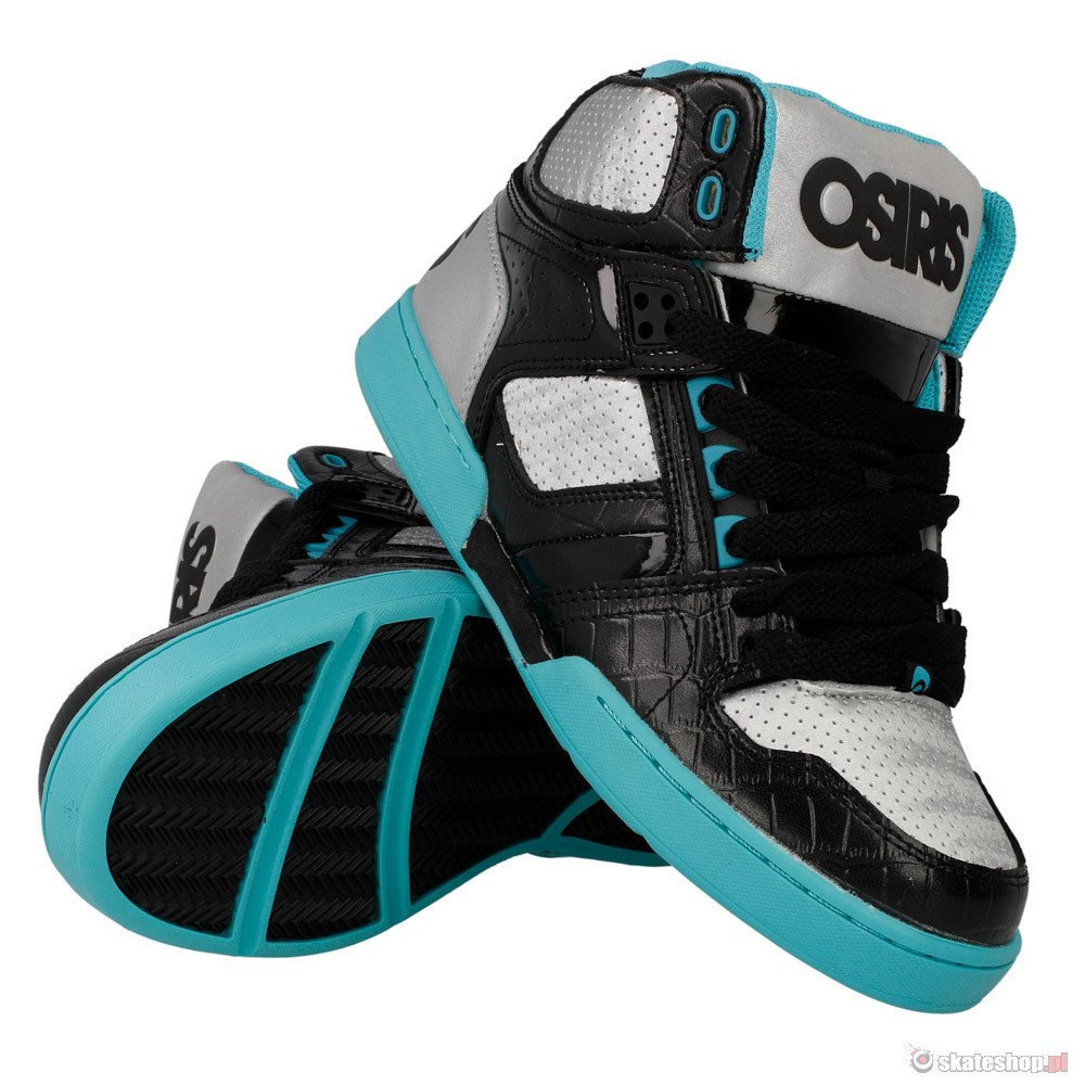 OSIRIS shoes K NYC 83 (black/gunmetal/sea) black/gun/teal | Outlet