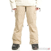 SESSIONS Hartford WMN sand snowboard pants