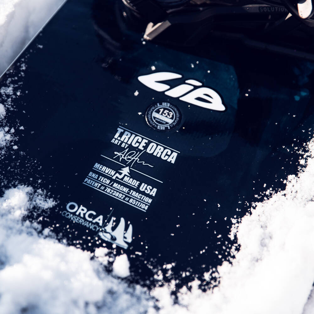 Snowboard LIB TECH Travis Rice Orca 153