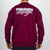 Bluza THRASHER Crew Racing (maroon)