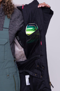 Kurtka snowboardowa 686 Spirit Insulated (black geo jacquard)