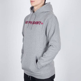 INDEPENDENT Hood Bar Cross (grey) hoodie
