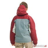 Kurtka snowboardowa SESSIONS Larry J's (crimson/gray lite/cool white)