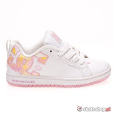 DC Court Graffik SN white/pink youth's shoes
