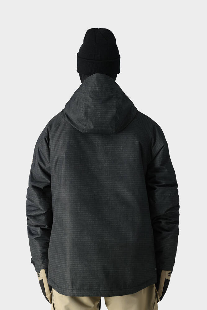 686 Geo Insulated Jacket (black ripstop colorblock)