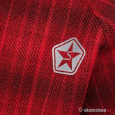 Kurtka snowboardowa SESSIONS Buckie Plaid J's (red) czerwona