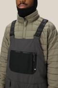 Spodnie snowboardowe 686 Hot Lap Insulated Bib (charcoal colorblock)