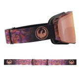 DRAGON NFX MAG OTG Amethyst Rose Gold Ionized & Violet snow goggles