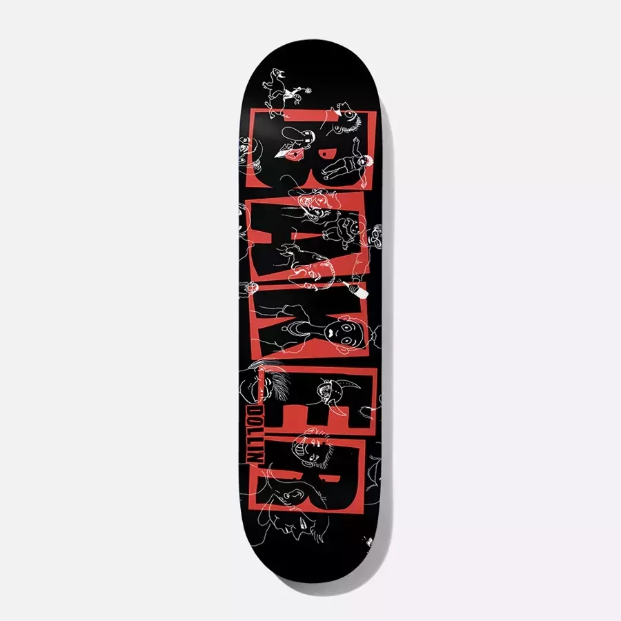 BAKER DD Brand Name Sketch 8.0" deck