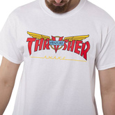 Koszulka THRASHER x VENTURE Collab (white)