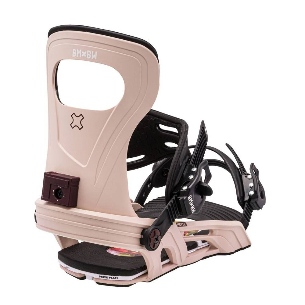 BENT METAL Metta (pink) snowboard bindings