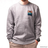 VANS Checked In Crew (concrete heather) fleece