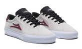 Buty LAKAI Flaco II (white/burgundy suede)