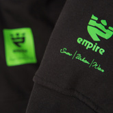 EMPIRE Archer (black/green) zip hoodie
