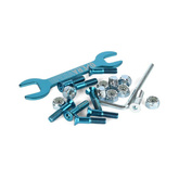 OPERA Allen Hardware (blue/silver) 7/8" bolts