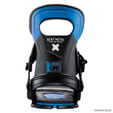 BENT METAL Transfer (black) snowboard bindings