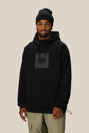 686 Bonded Fleece Pullover (black) snow hoody