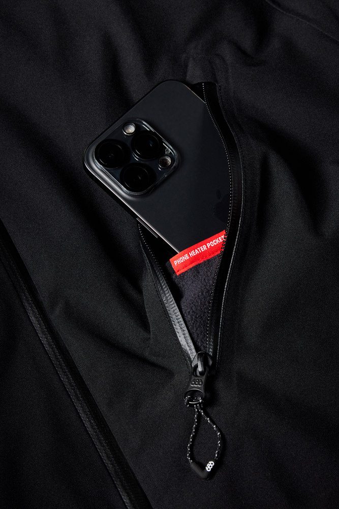 686 Athena Insulated (black vapors) snowboard jacket