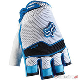FOX Giant Digit Short (white/blue) bike gloves