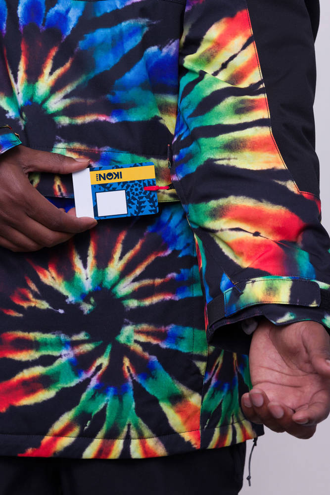 9090 ナイロンジャケット　Tie Dye Anorak Hoodie 9090×centimeter Anorak – YZ