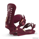 UNION Trilogy (burgundy) snowboard bindings