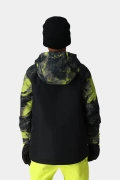 Kurtka snowboardowa 686 Boy's Geo Insulated (lime hemisphere colorblock)