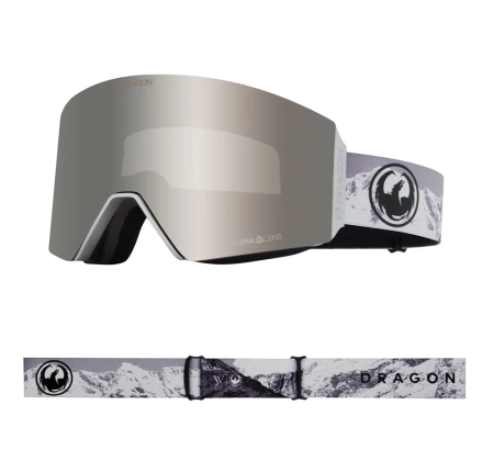 Gogle DRAGON RVX MAG OTG Silver Ionized  +  Midnight Lens