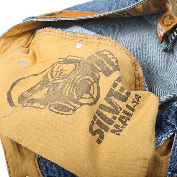 Spodnie SILVER LINE jasne / normal fit << HIT >>