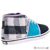Buty VANS Camryn WMN (black/blue) czarno-niebieskie
