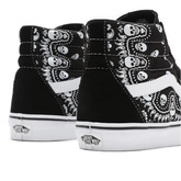 VANS Sk8 Hi (bandana black/true white) shoes