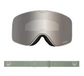 DRAGON NFX MAG OTG Reused Silver Ionized + Amber snow goggles