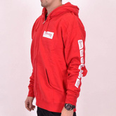 THRASHER Boxed Logo (red) zip hood