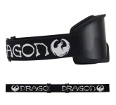DRAGON DX3 L OTG Classic Black Dark Smoke snow goggles