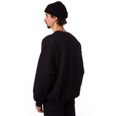 THRASHER Calligraphy (black) crewneck 