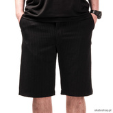 Szorty CREME Al Capone (black)