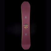 CAPITA x BOMBHOLE Big Nice Burgundy Snowboard 2025