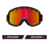 Gogle DRAGON D1 OTG '21 Infrared red ionized + rose