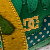 Buty DC Jersey City SE WMN (green/gold) żółto-zielone