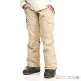 SESSIONS Hartford WMN sand snowboard pants
