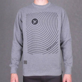 NERVOUS Hole (grey) crewneck