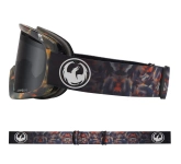 Gogle DRAGON D1 OTG Fire Leaf Lumalens Dark Smoke