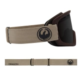 DRAGON D1 OTGRaw Light Midnight + Amber snow goggles