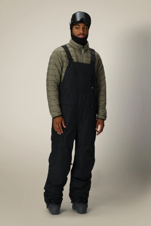 686 20K Hot Lap Shell Bib (black) snowboard pants