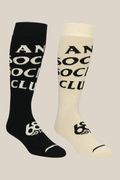 686 X ASSC 2-Pack snowboard socks